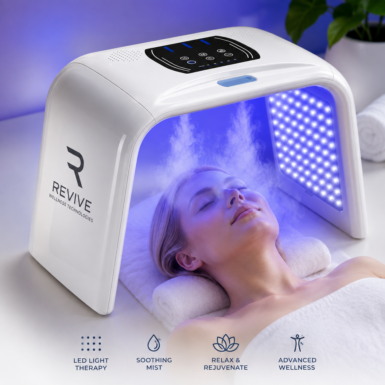 LED Light Therapy for Face